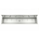 Lavatório Coletivo Com 6 Torneiras 3,00m - Construinox